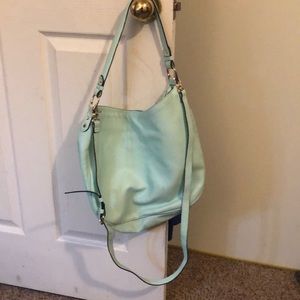 Mint green purse from target